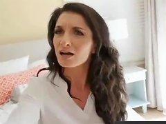 Super Hot Step Mom Lost The Bet And Gives Son Blowjob